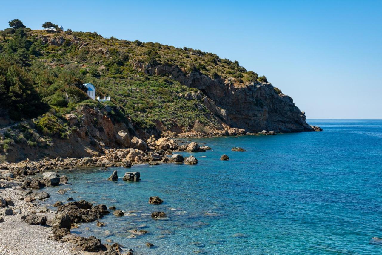 Agali Beach Pansion Mármaron Esterno foto